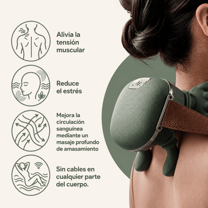 Masajeador Inteligente de Cuello 4D | Relajación Profunda en Cualquier Lugar